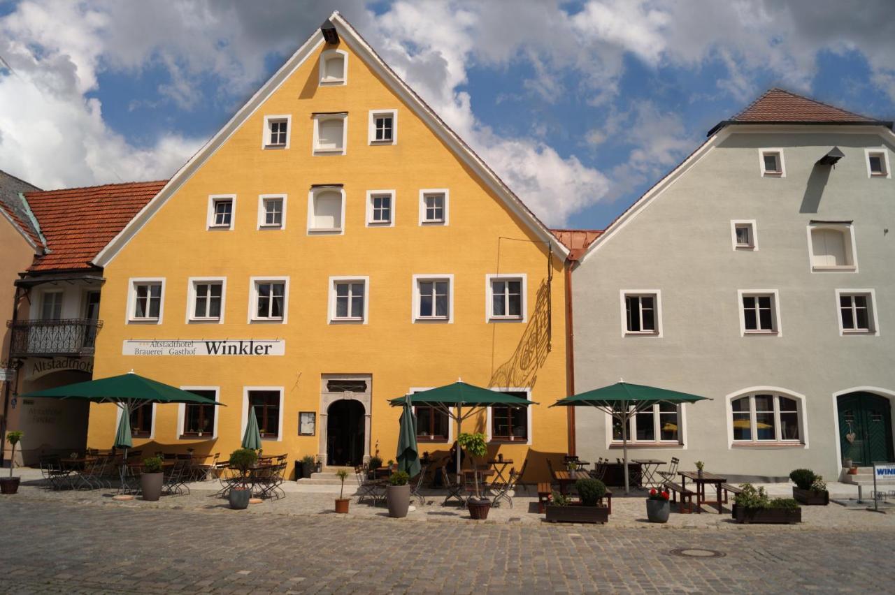 Altstadthotel Brauereigasthof Winkler 베르힝 외부 사진