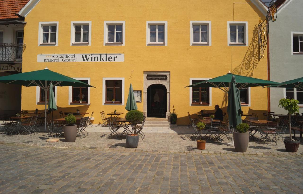 Altstadthotel Brauereigasthof Winkler 베르힝 외부 사진