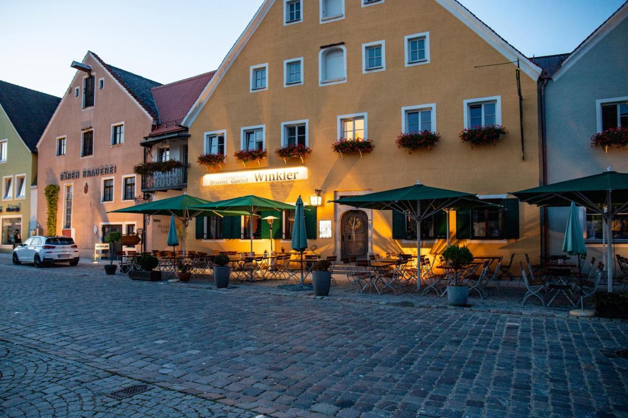 Altstadthotel Brauereigasthof Winkler 베르힝 외부 사진